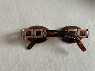Gafas Fendi Vintage Doradas y Marrones Años 90