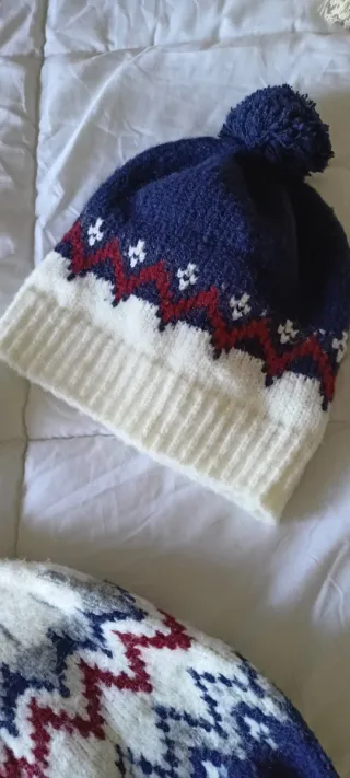 Conjunto Jersey y Gorro Lana