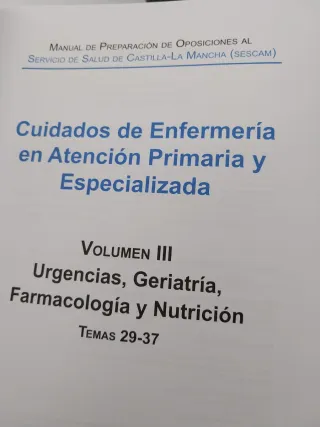 Temario completo OPE Sescam actualizado 2025/2026