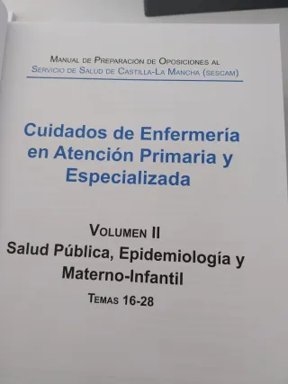 Temario completo OPE Sescam actualizado 2025/2026