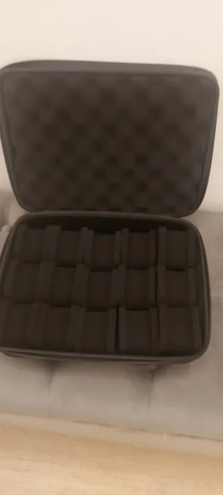 Custodia portaorologi nera