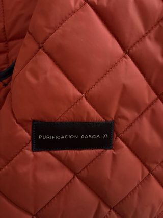 Chaqueta Purificación García acolchada