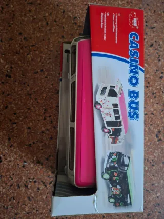 Dickie Toys Casino Bus Vintage
