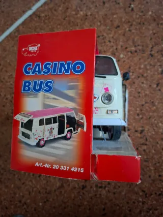 Dickie Toys Casino Bus Vintage