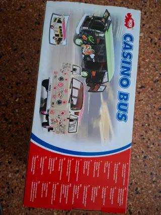 Dickie Toys Casino Bus Vintage