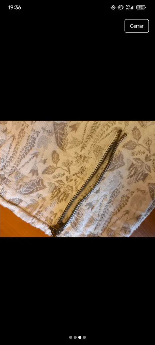 Falda corta estampada