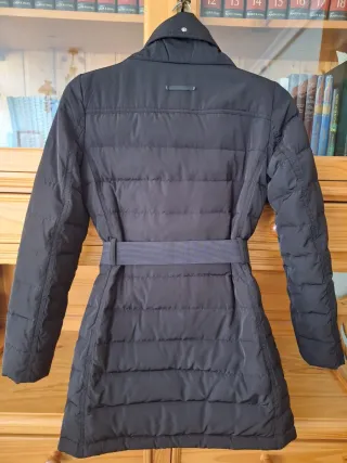 Abrigo mango negro - Talla XS