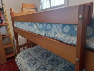 Litera de madera
