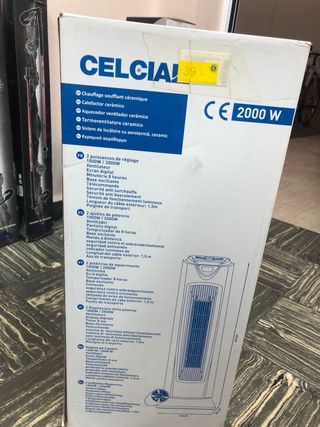 Calefactor Cerámico Celcia 2000W