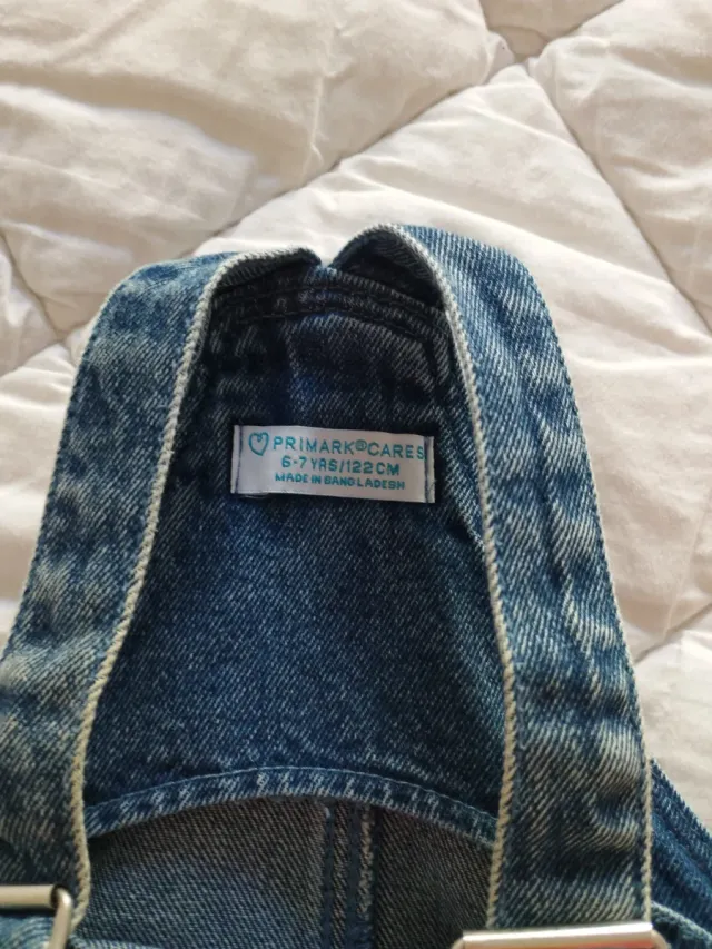 Vestido Peto Vaquero Infantil