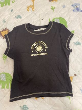 Camiseta H&M negra