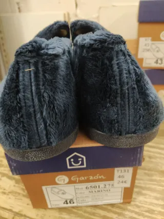 Zapatillas Garzón Hombre Azul Talla 46