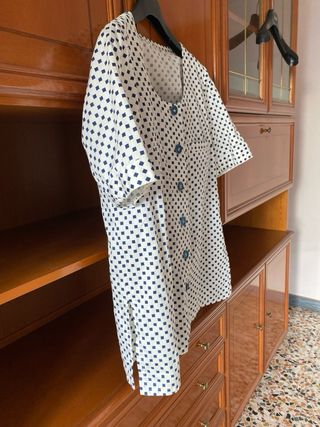 Abito donna gonna e camicia fantasia quadri