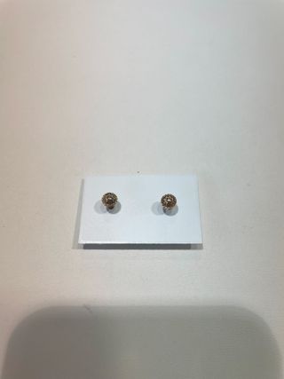 Pendientes Oro 18K Circonitas Mariposas