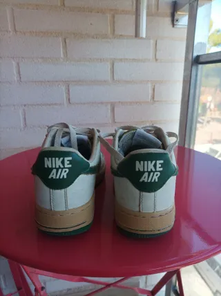 Nike Air Force 1 Blancas y Verdes