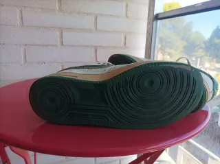 Nike Air Force 1 Blancas y Verdes