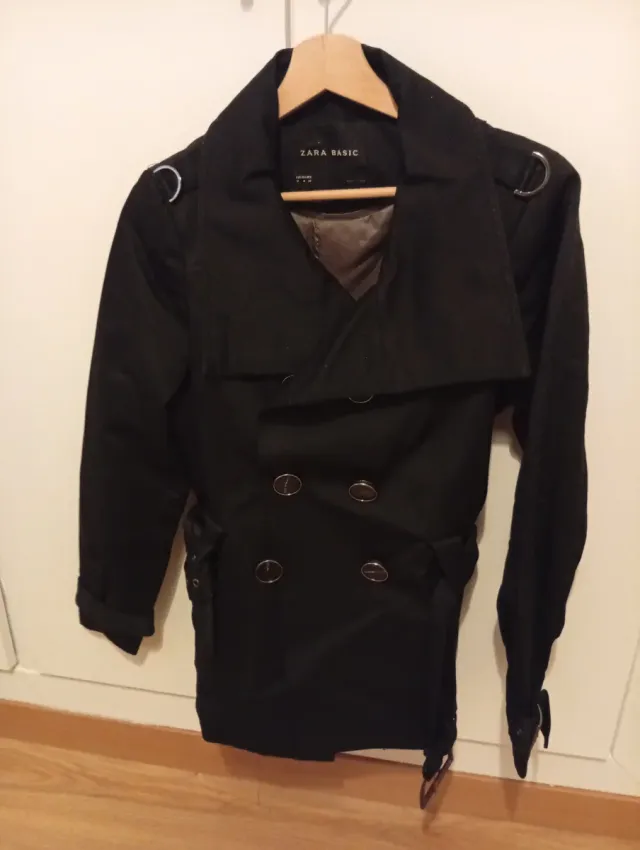 Chaqueta Zara Mujer Negra
