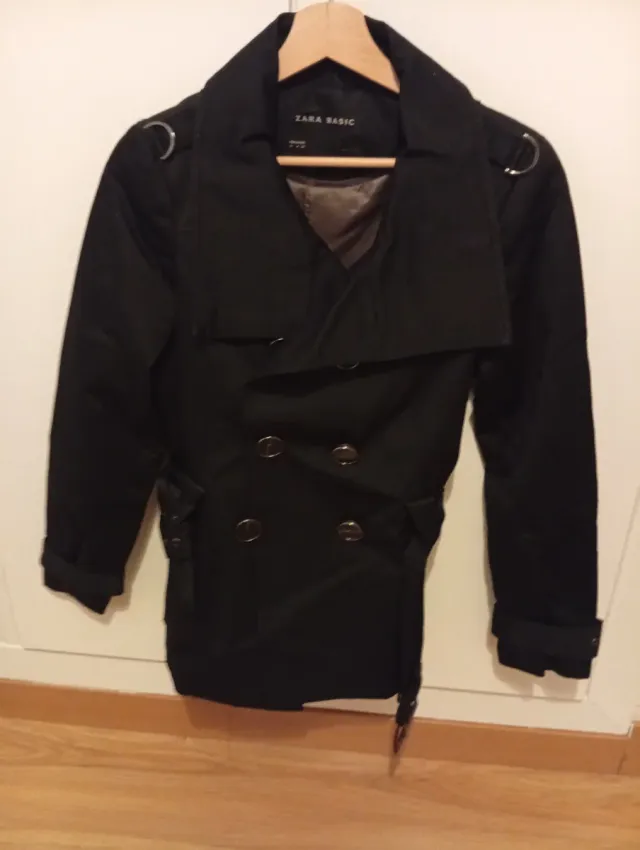 Chaqueta Zara Mujer Negra