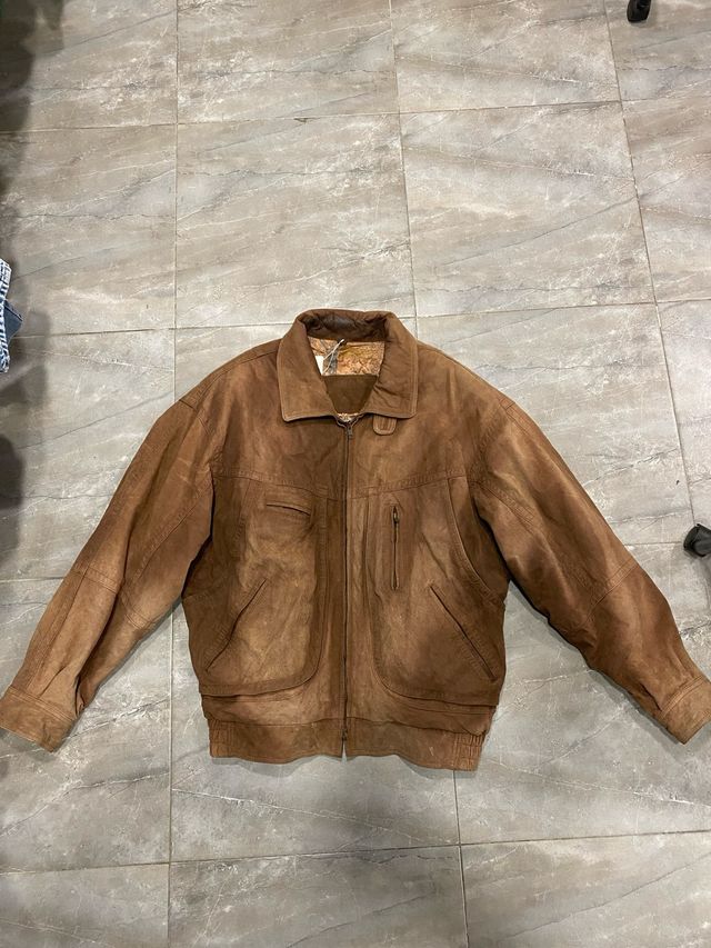 Chaqueta de Piel MUNZ Marrón