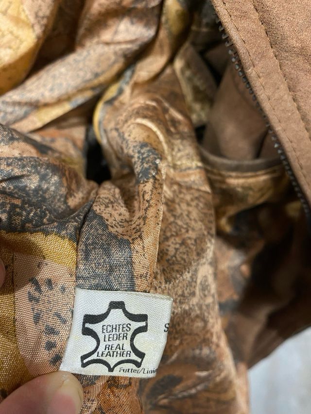 Chaqueta de Piel MUNZ Marrón