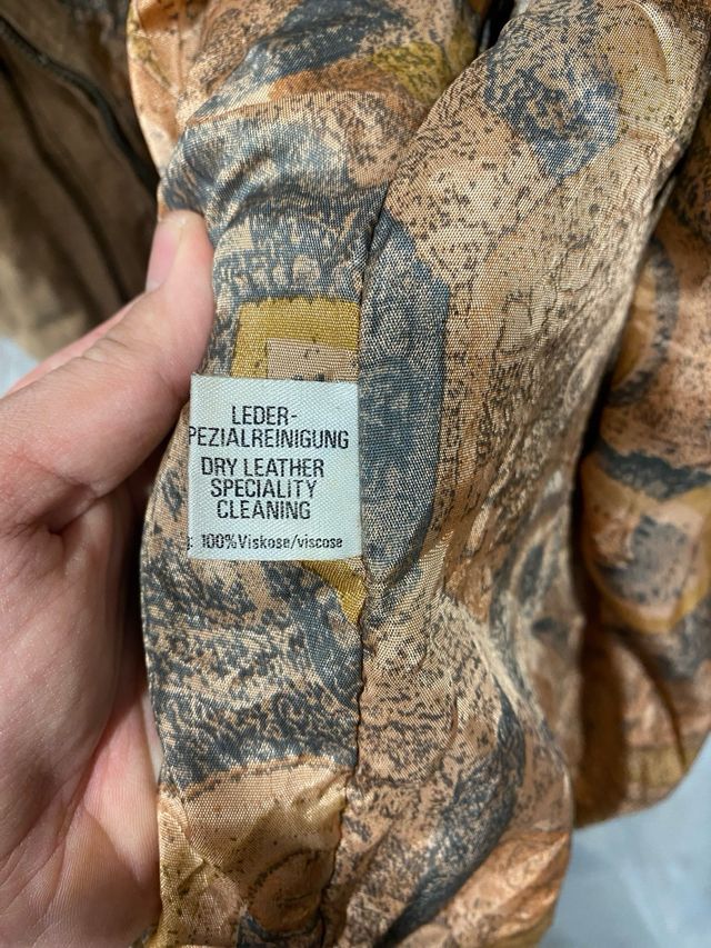 Chaqueta de Piel MUNZ Marrón