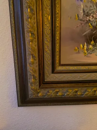 Cuadro al óleo firmado