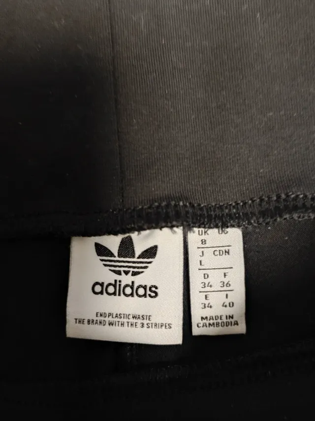 Mallas Adidas Mujer Negras