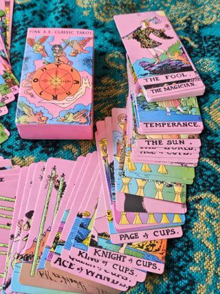 Tarocchi Pink AE Classic Tarot 78 Carte
