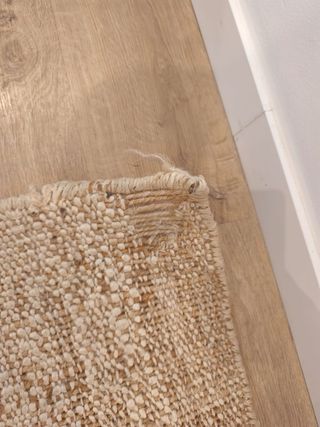 Alfombra de Yute Beige y Marrón