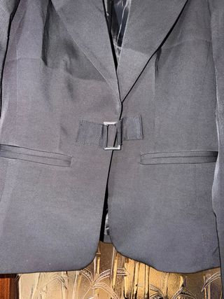 Blazer Pinko nero con cintura