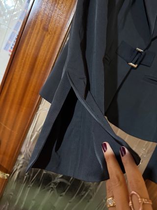 Blazer Pinko nero con cintura