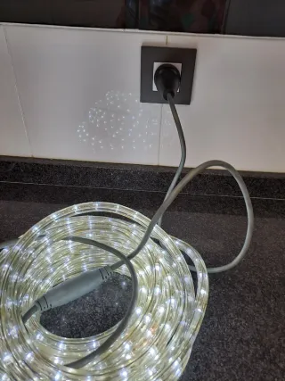 Manguera Luces LED Blanca