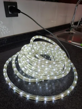 Manguera Luces LED Blanca