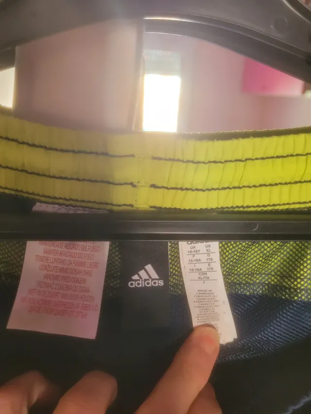 Chándal Adidas Azul y Amarillo