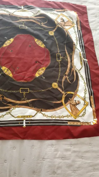 Pañuelo Vintage Motivos Ecuestres