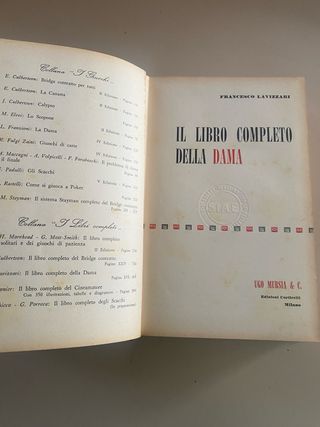 Il libro completo della dama