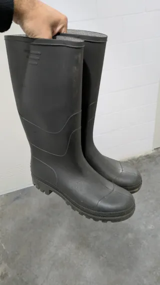 Botas de agua negras talla 44