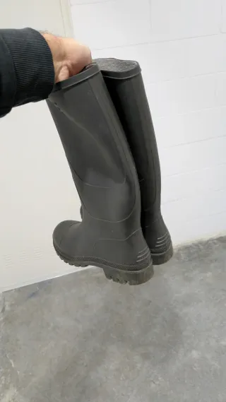 Botas de agua negras talla 44