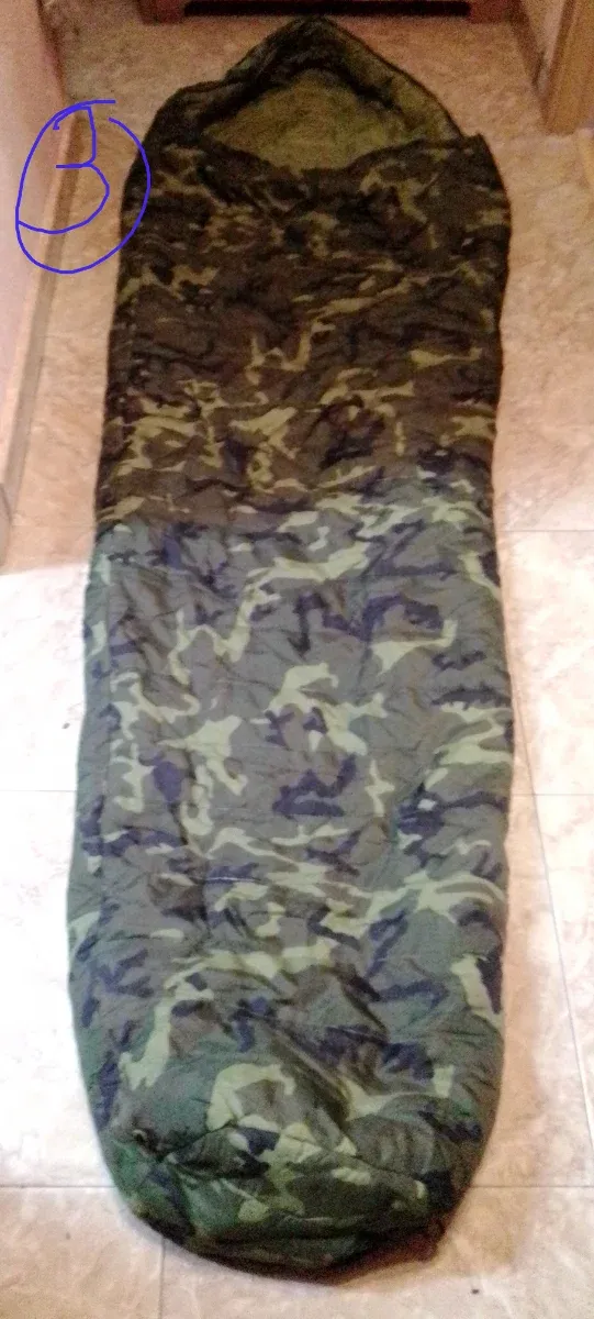 Saco de dormir militar alta montaña