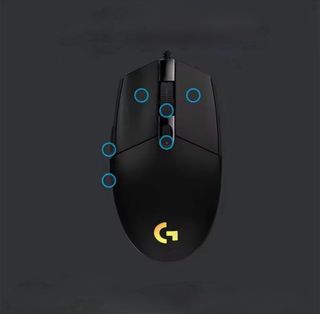 Ratón Logitech G102 Negro Gaming