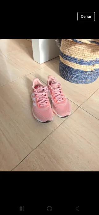 Zapatillas Adidas Running Mujer Rosa
