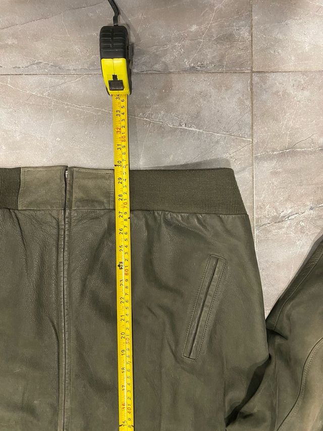 Chaqueta Piel Westbury Verde Oliva