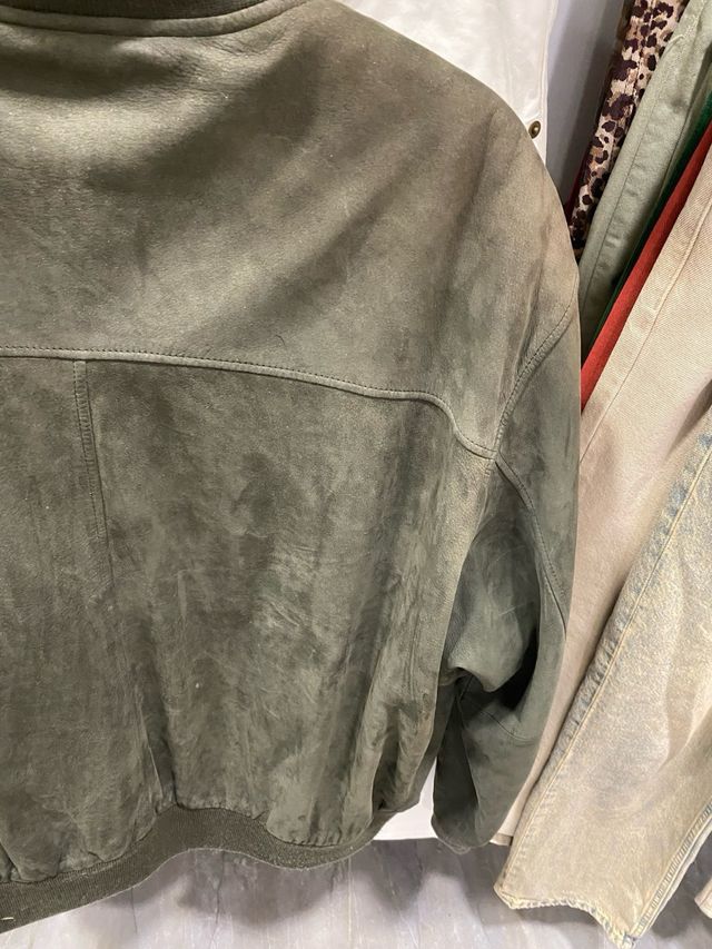 Chaqueta Piel Westbury Verde Oliva