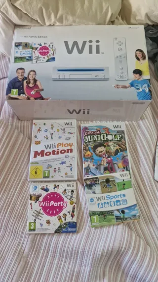 Consola Nintendo Wii Family Edition + Juegos