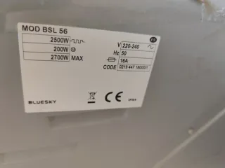 Secadora Bluesky BSL 56