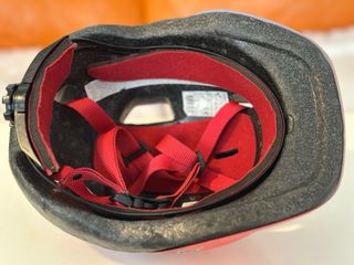 Casco Bicicleta Niño Rojo Talla XS