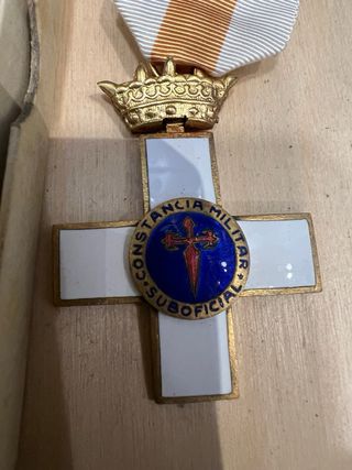 Dos Cruz Constancia Militar Suboficial