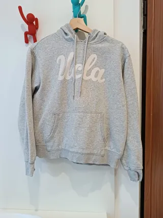 Felpa UCLA invernale grigia