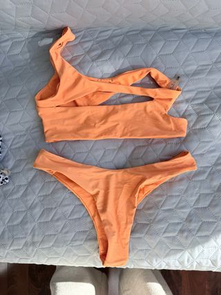 Bikini naranja fluor Talla s