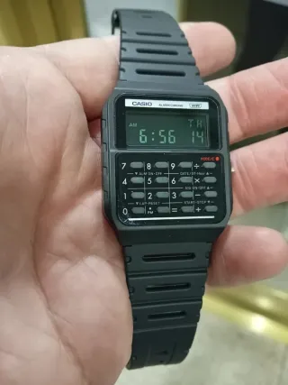 CASIO CALCULADORA VINTAGE CA-53WB-1BEF/new modelo